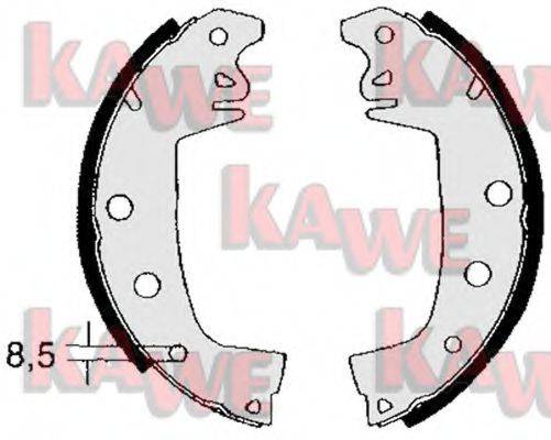 KAWE 02970 Комплект гальмівних колодок