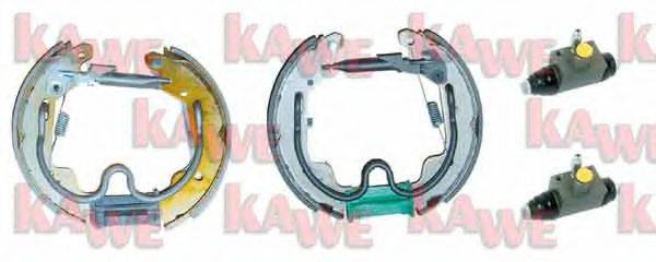 KAWE OEK525 Комплект гальмівних колодок