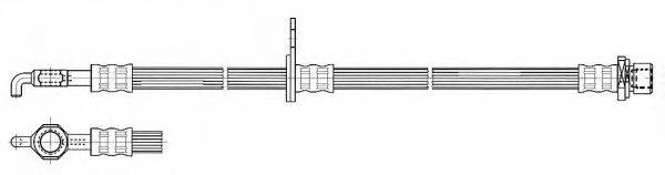 KAWE 512308 Гальмівний шланг