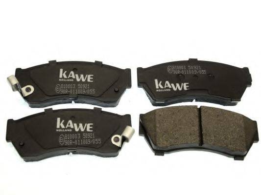 KAWE 810003 Комплект гальмівних колодок, дискове гальмо