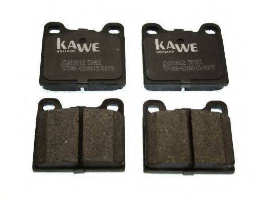 KAWE 810012 Комплект гальмівних колодок, дискове гальмо