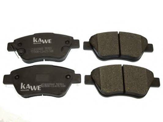 KAWE 810068 Комплект гальмівних колодок, дискове гальмо