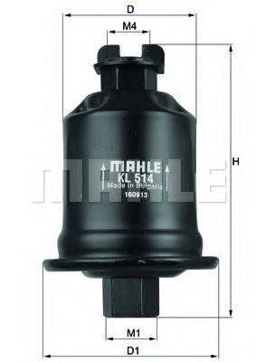 MAHLE ORIGINAL KL514 Паливний фільтр