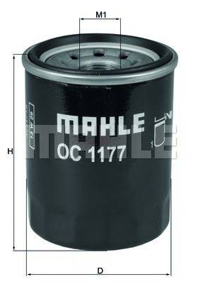 MAHLE ORIGINAL OC1177 Масляний фільтр