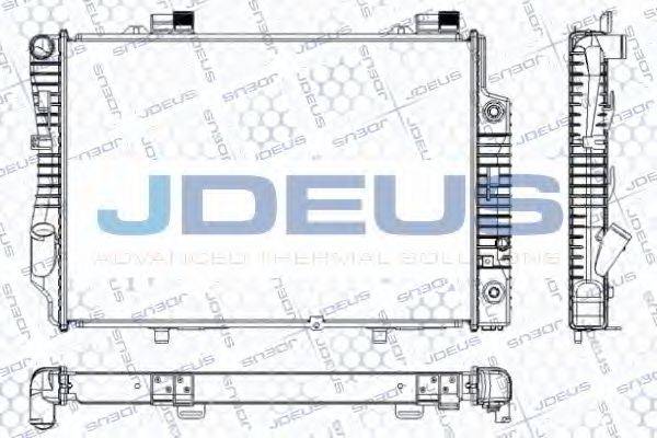 JDEUS RA0170600 Радіатор, охолодження двигуна