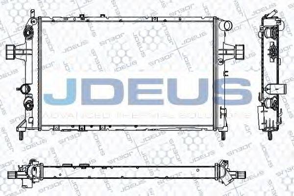 JDEUS RA0200830 Радіатор, охолодження двигуна