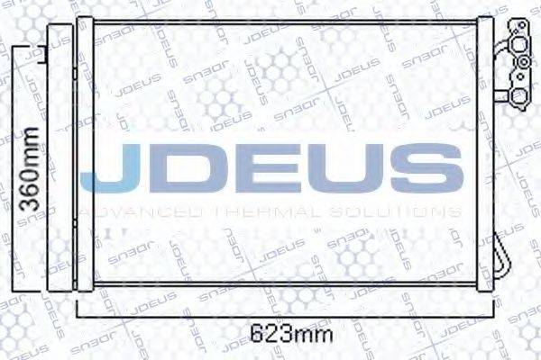JDEUS 705M66 Конденсатор, кондиціонер