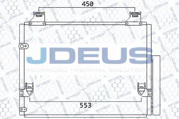 JDEUS 728M66 Конденсатор, кондиціонер