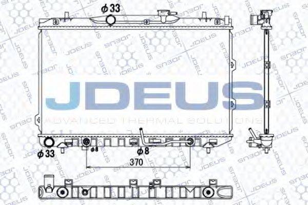 JDEUS 065M21 Радіатор, охолодження двигуна