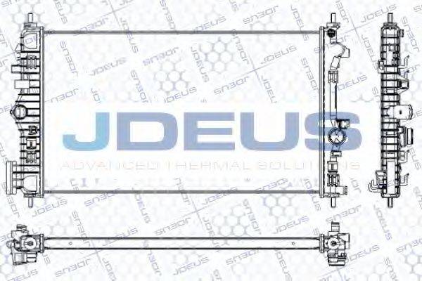 JDEUS RA0201130 Радіатор, охолодження двигуна