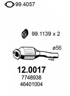 ASSO 120017 Каталізатор