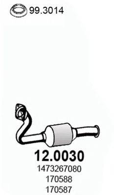 ASSO 120030 Каталізатор