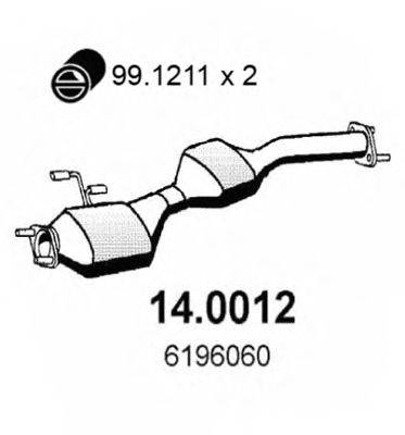ASSO 140012 Каталізатор