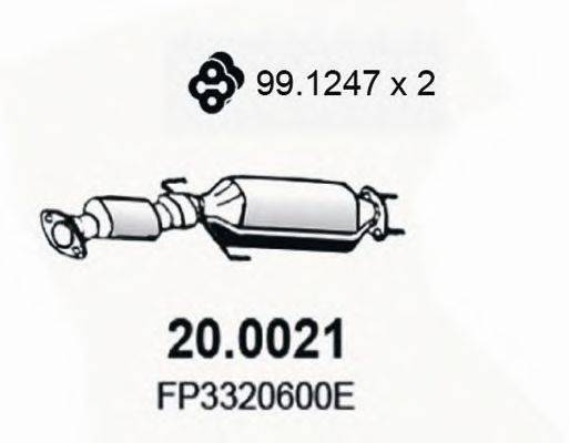 ASSO 200021 Каталізатор