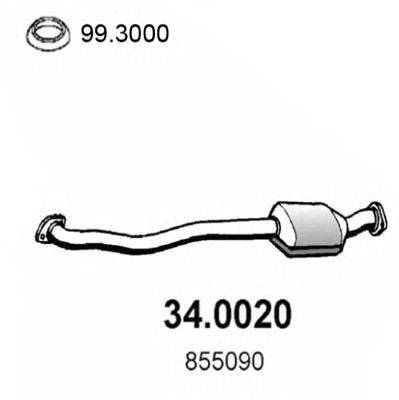 ASSO 340020 Каталізатор
