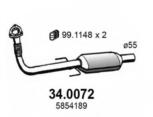 ASSO 340072 Каталізатор