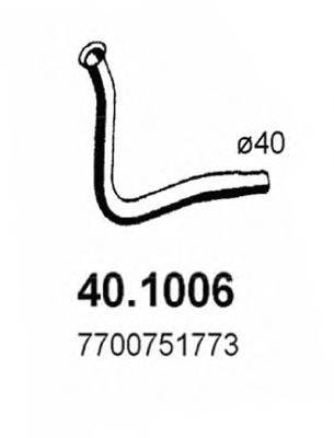 ASSO 401006 Труба вихлопного газу
