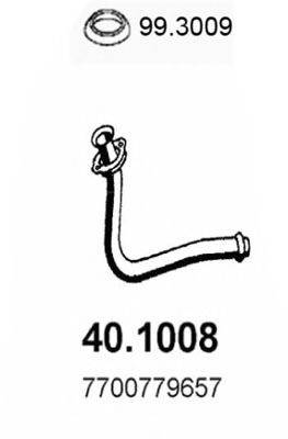 ASSO 401008 Труба вихлопного газу