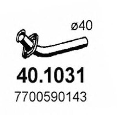 ASSO 401031 Труба вихлопного газу
