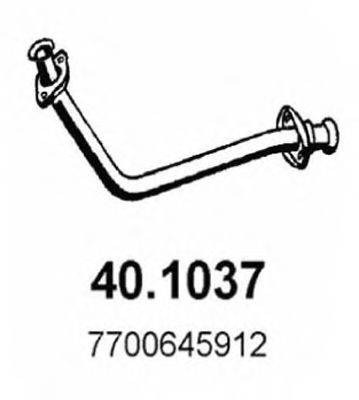 ASSO 401037 Труба вихлопного газу