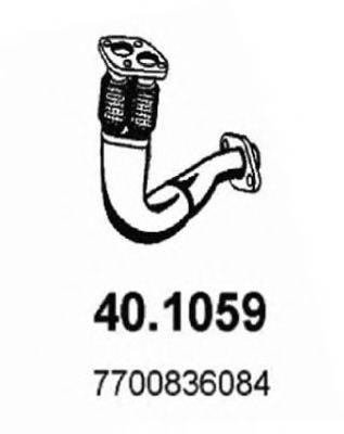 ASSO 401059 Труба вихлопного газу