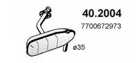 ASSO 402004 Передглушувач вихлопних газів