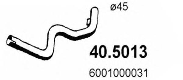 ASSO 405013 Труба вихлопного газу