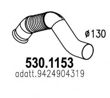 ASSO 5301153 Труба вихлопного газу
