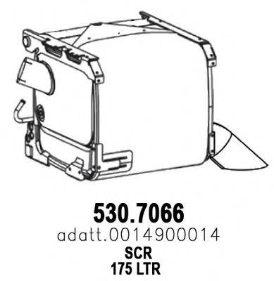 ASSO 5307066 Саджовий/частковий фільтр, система вихлопу ОГ