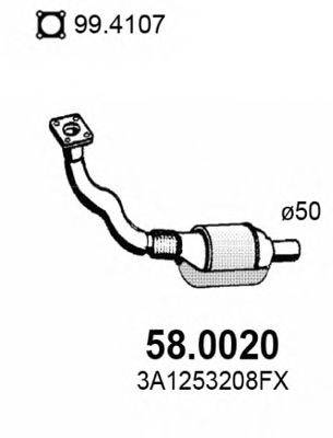 ASSO 580020 Каталізатор