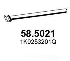 ASSO 585021 Труба вихлопного газу
