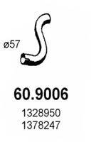 ASSO 609006 Труба вихлопного газу