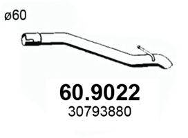 ASSO 609022 Труба вихлопного газу