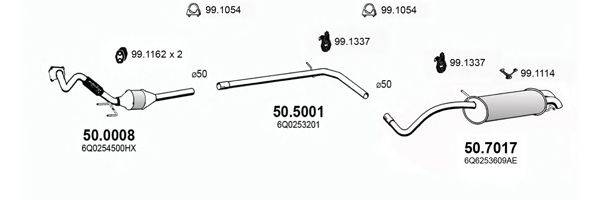 ASSO ART2916 Система випуску ОГ