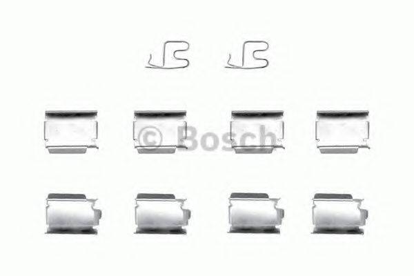 BOSCH 1987474382 Комплектуючі, колодки дискового гальма