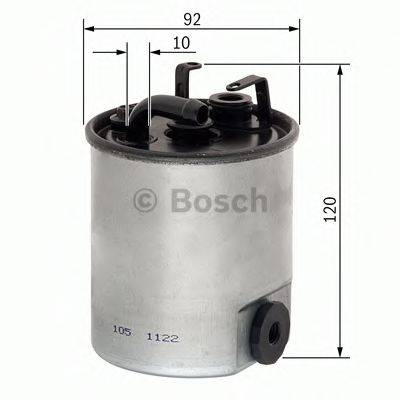 BOSCH F026402003 Паливний фільтр
