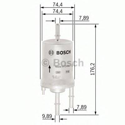 BOSCH F026403003 Паливний фільтр