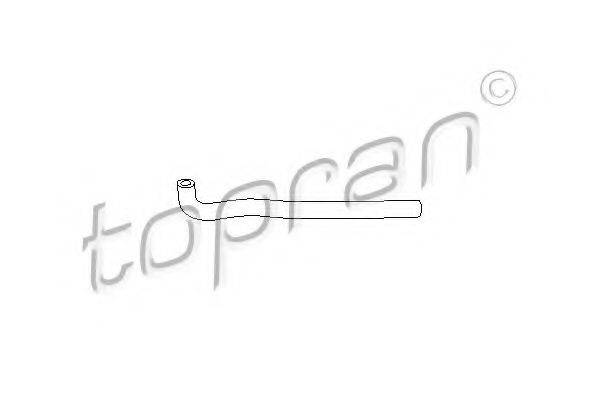 TOPRAN 100216 Шланг радіатора