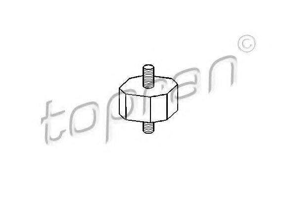 TOPRAN 102573 Підвіска, радіатор
