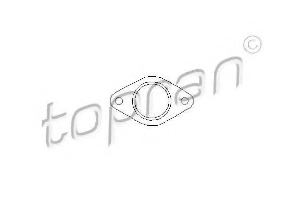 TOPRAN 100263 Прокладка, випускний колектор