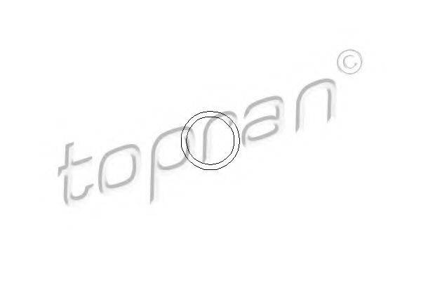 TOPRAN 107316 Кільце ущільнювача, клапанна форсунка