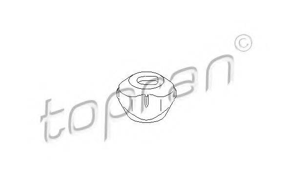TOPRAN 110384 Підвіска, двигун
