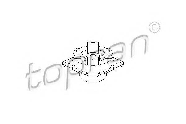 TOPRAN 103611 Подушка, автоматична коробка передач