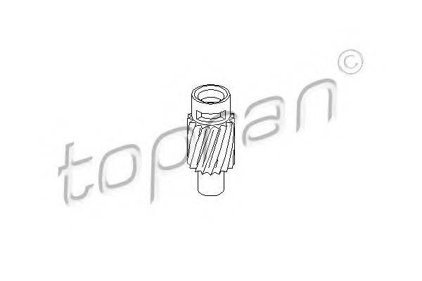 TOPRAN 107399 Трос спідометра