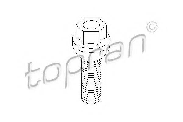 TOPRAN 111456 Болт для кріплення колеса