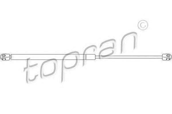 TOPRAN 110550 Газова пружина, кришка багажника