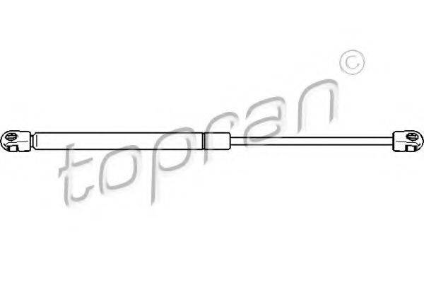 TOPRAN 113018 Газова пружина, кришка багажника