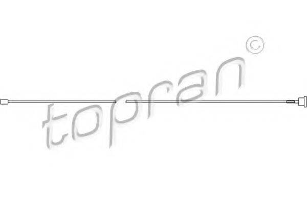 TOPRAN 206500 Трос, стоянкова гальмівна система