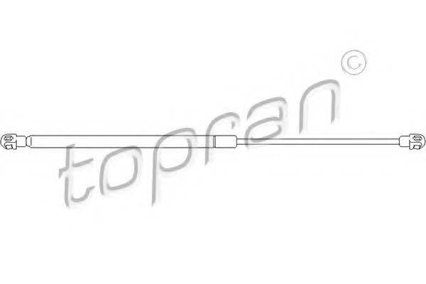 TOPRAN 301034 Газова пружина, кришка багажника