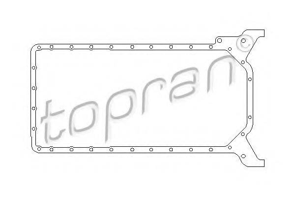 TOPRAN 401220 Прокладка, масляний піддон